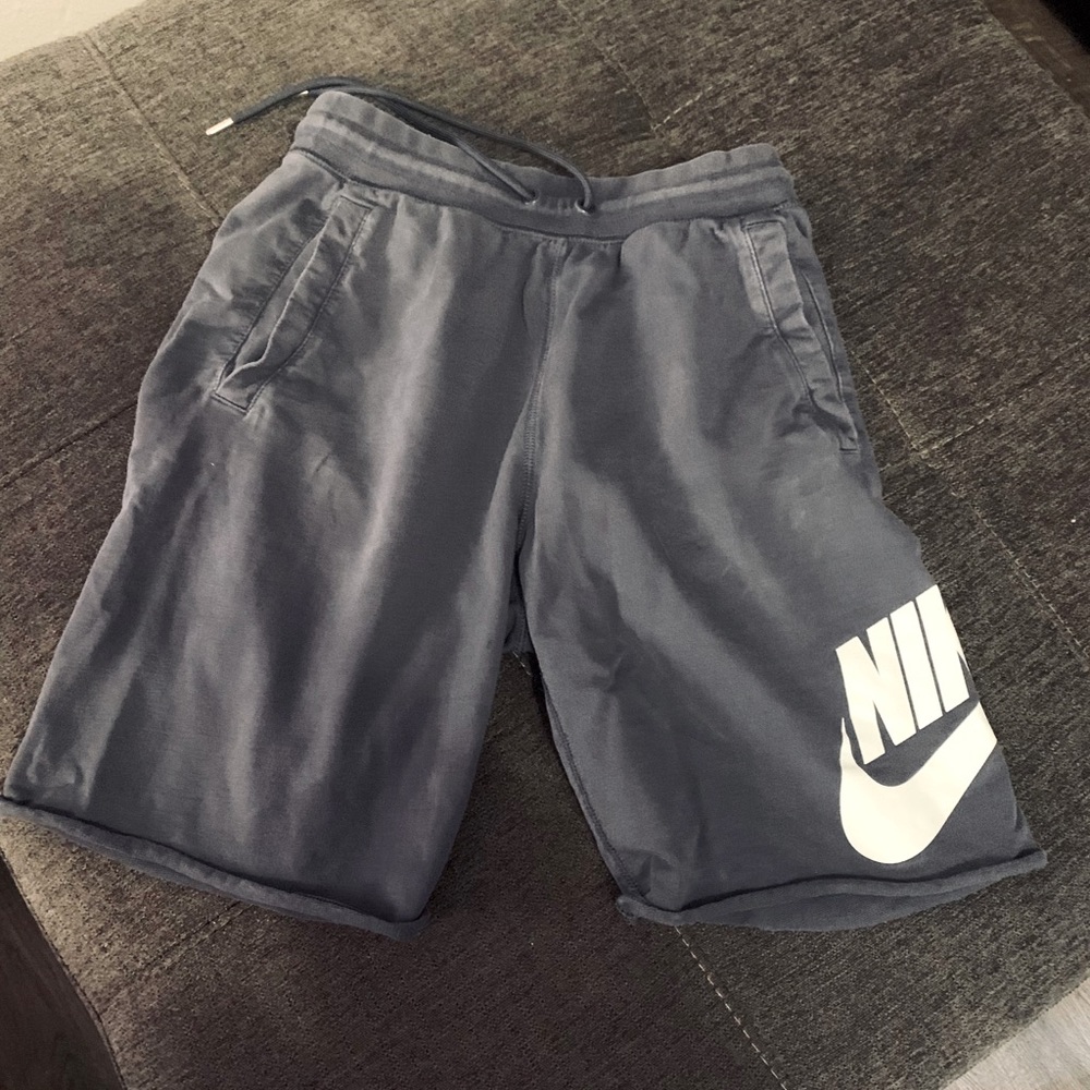 Nike Distressed Cotton Shorts